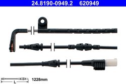 Senzor avertizare uzura placute frana ATE 24.8190-0949.2