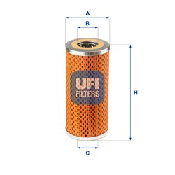 Filtru ulei UFI 25.407.01