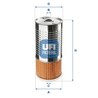 Filtru ulei UFI 25.499.00
