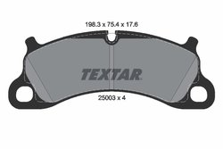 Set placute frana Textar 2500301