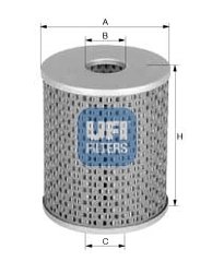 Filtru combustibil UFI 26.601.00