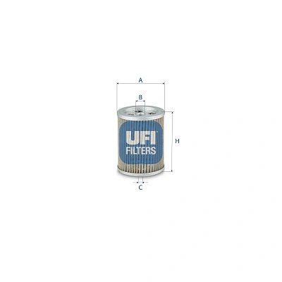 FILTRU COMBUSTIBIL UFI 26.719.00 - Piesa auto compatibila cu mai multe marci
