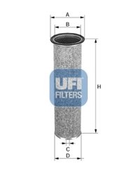 Filtru aer secundar UFI 27.457.00