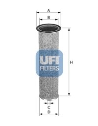 Filtru aer secundar UFI 27.457.00