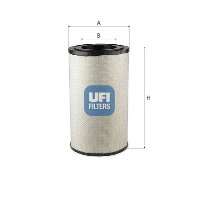 FILTRU AER UFI 27.564.00 - Compatibil cu ASTRA, VAN HOOL