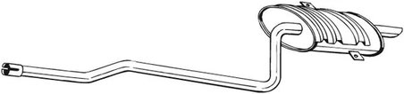 Toba esapament finala Bosal 285-415