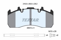 Set placute frana Textar 2927201