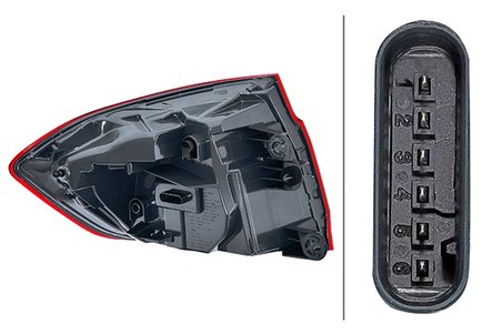 STOP SPATE HELLA 2SD 012 147-321 - Compatibil cu BMW, BMW (BRILLIANCE)