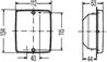 LAMPA MERS INAPOI HELLA 2ZR 003 236-311 - Compatibil cu MERCEDES-BENZ