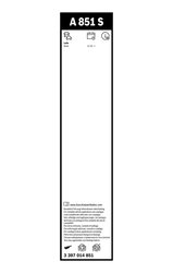 LAMELA STERGATOR BOSCH 3 397 014 851 - Compatibil cu LADA