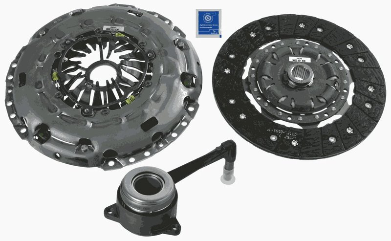 SET AMBREIAJ SACHS 3000 990 199 - Compatibil cu AUDI, SEAT, SKODA, VW