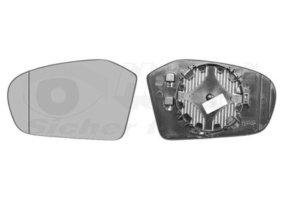 STICLA OGLINDA, OGLINDA RETROVIZOARE EXTERIOARA VAN WEZEL 3017837 - Compatibil cu MERCEDES-BENZ