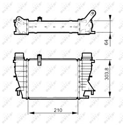 Intercooler NRF 30507