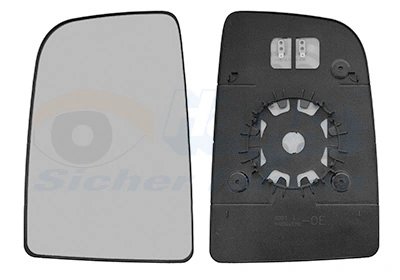Sticla oglinda, oglinda retrovizoare exterioara Van Wezel 30