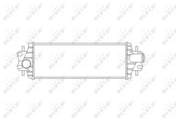 INTERCOOLER NRF 30876 - Compatibil cu NISSAN, OPEL, RENAULT, VAUXHALL
