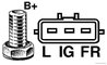 ALTERNATOR HERTH+BUSS ELPARTS 32321580 - Compatibil cu MG, ROVER