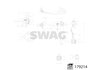 BRAT SUSPENSIE SWAG 33 10 4827 - Compatibil cu MERCEDES-BENZ