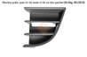 GRILA VENTILATIE, BARA PROTECTIE I.S.A.M. 3305717 - Compatibil cu SKODA