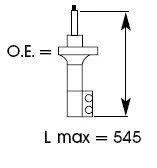 Amortizor KYB 334252