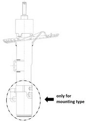 Amortizor KYB 335840