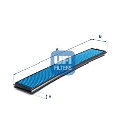 FILTRU AER HABITACLU UFI 34.121.00 - Compatibil cu ALPINA, BMW