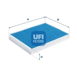 Filtru aer habitaclu UFI 34.148.00