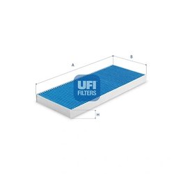 Filtru aer habitaclu UFI 34.156.00