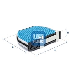 Filtru aer habitaclu UFI 34.163.00
