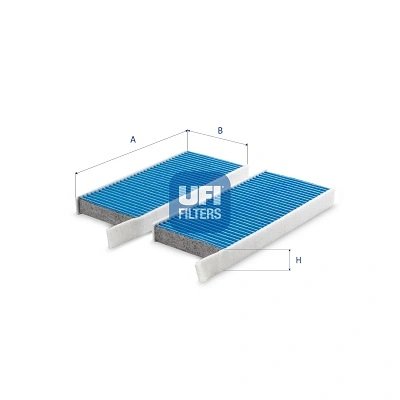 Filtru aer habitaclu UFI 34.173.00