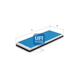 FILTRU AER HABITACLU UFI 34.195.00 - Compatibil cu AUDI, VW