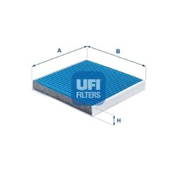 FILTRU AER HABITACLU UFI 34.223.00 - Compatibil cu FORD