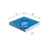 Filtru aer habitaclu UFI 34.223.00