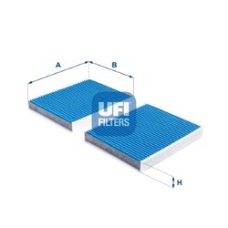 Filtru aer habitaclu UFI 34.231.00