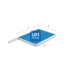 FILTRU AER HABITACLU UFI 34.233.00 - Compatibil cu RENAULT