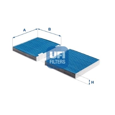 FILTRU AER HABITACLU UFI 34.241.00 - Compatibil cu ALPINA, BMW
