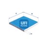 Filtru aer habitaclu UFI 34.269.00