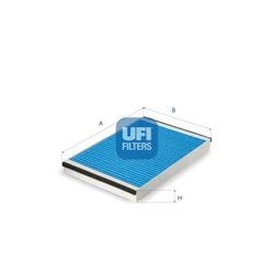 FILTRU AER HABITACLU UFI 34.272.00 - Compatibil cu HYUNDAI, KIA