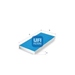 Filtru aer habitaclu UFI 34.292.00