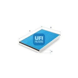 FILTRU AER HABITACLU UFI 34.399.00 - Compatibil cu MERCEDES-BENZ