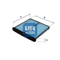 Filtru aer habitaclu UFI 34.409.00