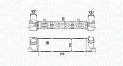 Intercooler Magneti Marelli 351319204900
