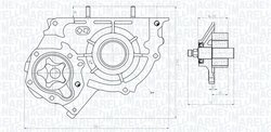 Pompa ulei Magneti Marelli 351516000003