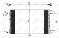 Radiator climatizare NRF 35948