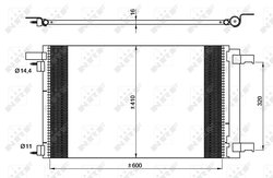 Radiator climatizare NRF 35948