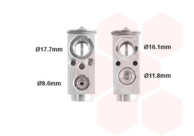 Supapa expansiune clima Van Wezel 37001352