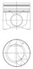 PISTON KOLBENSCHMIDT 40074600 - Compatibil cu RENAULT TRUCKS