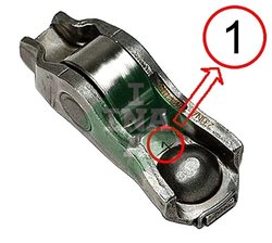 CULBUTOR TREN SUPAPE INA 422 0221 10 - Compatibil cu BMW, BMW (BRILLIANCE), CITROEN, DS, MINI, OPEL, PEUGEOT, VAUXHALL