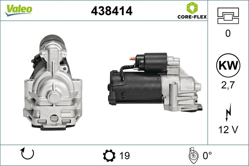 Electromotor Valeo 438414