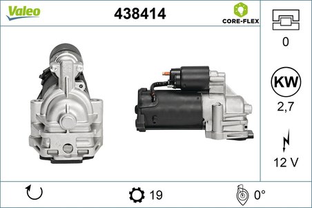 Electromotor Valeo 438414