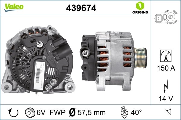 Alternator Valeo 439674